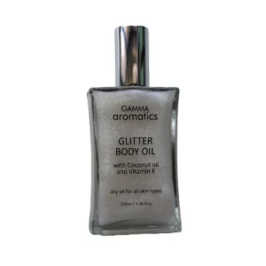 GLITTER BODY OIL 50ML - WHITE