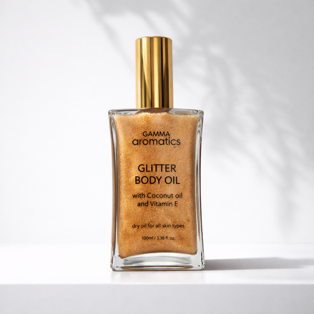 GLITTER BODY OIL 50ML – GOLD