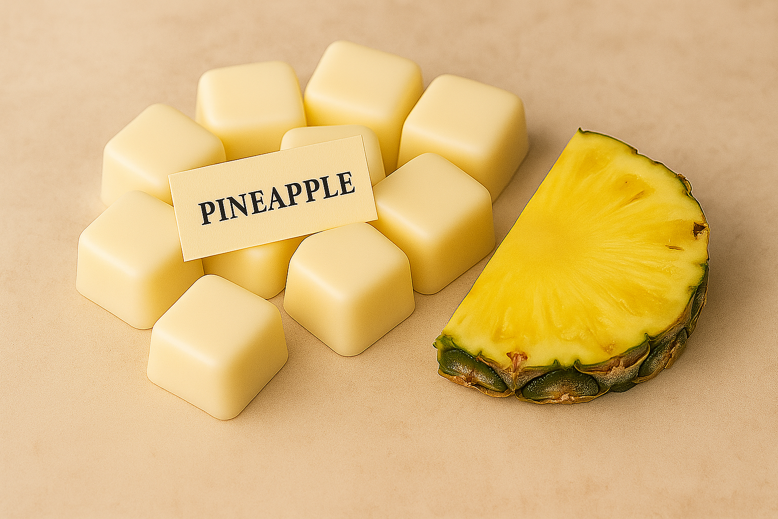 ΑΝΑΝΑ - WAX MELT ΑΠΟ ΚΕΡΙ ΣΟΓΙΑΣ