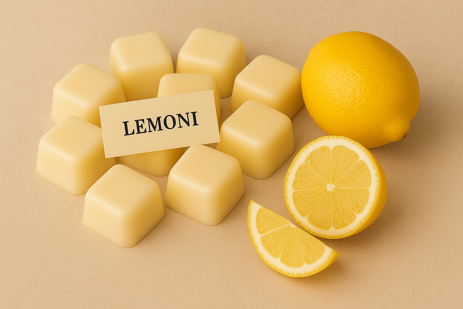 ΛΕΜΟΝΙ - WAX MELT ΑΠΟ ΚΕΡΙ ΣΟΓΙΑΣ