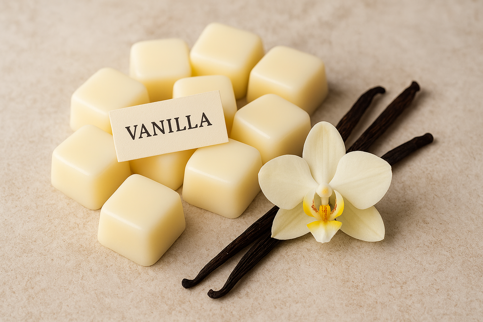 ΒΑΝΙΛΙΑ - WAX MELT ΑΠΟ ΚΕΡΙ ΣΟΓΙΑΣ