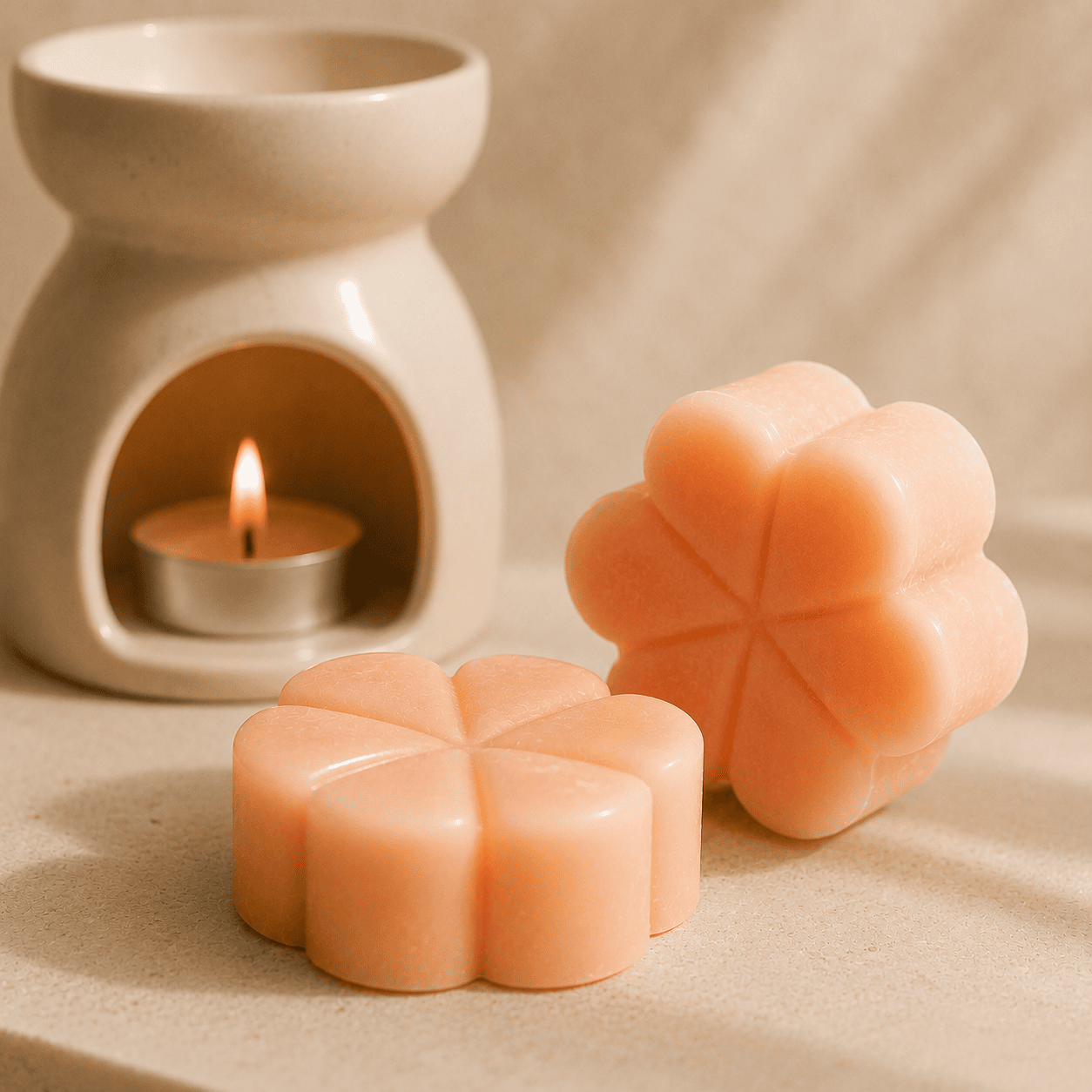 COCKTAIL BELLINI ΡΟΔΑΚΙΝΟ - WAX MELT ΑΠΟ ΚΕΡΙ ΣΟΓΙΑΣ