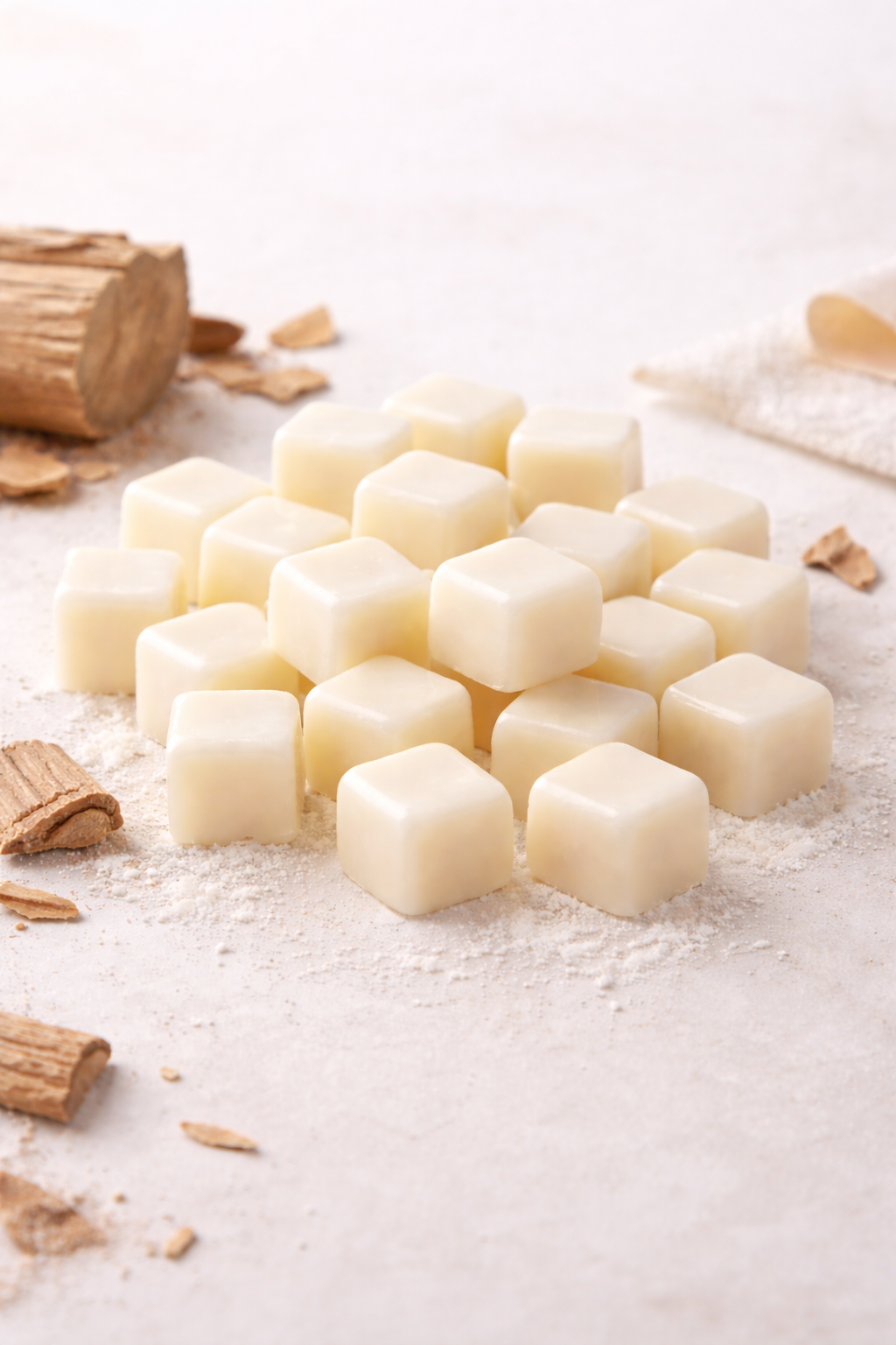 ΣΑΝΔΑΛΟΞΥΛΟ - WAX MELT ΑΠΟ ΚΕΡΙ ΣΟΓΙΑΣ